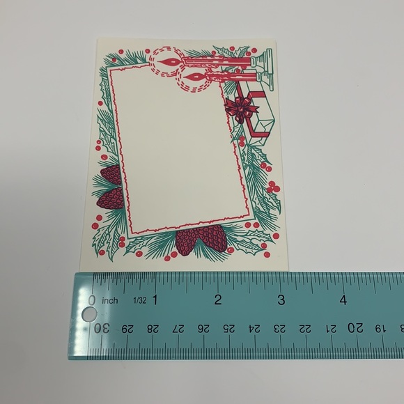 LilliKins vintage metal & paper card Christmas - Picture 8 of 13